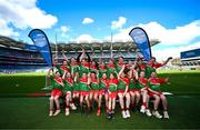 6 May 2025; Over 1000 U12 Camogie players, from across the country, were given the opportunity of a lifetime, when they got to compete on the hallowed turf at Croke Park. Allianz, a longstanding partner to the GAA and proud sponsor of The Camogie Association, welcomed under-12 teams across Ireland to Croke Park, for the Allianz Camán to Croker 2025 event. The event gives young girls the opportunity to represent their clubs and counties, in the day-long blitz – creating lots of fantastic memories and fun along the way. Allianz Camán to Croker is one of many initiatives supported by Allianz, as part of their #StopTheDrop campaign – a campaign designed to highlight and reduce the number of children dropping out of sport at the transition between primary and secondary school. Pictured at the Allianz Camán to Croker 2025 event is the Rower Inistioge of Kilkenny team. Photo by Ramsey Cardy/Sportsfile