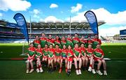 6 May 2025; Over 1000 U12 Camogie players, from across the country, were given the opportunity of a lifetime, when they got to compete on the hallowed turf at Croke Park. Allianz, a longstanding partner to the GAA and proud sponsor of The Camogie Association, welcomed under-12 teams across Ireland to Croke Park, for the Allianz Camán to Croker 2025 event. The event gives young girls the opportunity to represent their clubs and counties, in the day-long blitz – creating lots of fantastic memories and fun along the way. Allianz Camán to Croker is one of many initiatives supported by Allianz, as part of their #StopTheDrop campaign – a campaign designed to highlight and reduce the number of children dropping out of sport at the transition between primary and secondary school. Pictured at the Allianz Camán to Croker 2025 event is the Rower Inistioge of Kilkenny team. Photo by Ramsey Cardy/Sportsfile