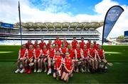 6 May 2025; Over 1000 U12 Camogie players, from across the country, were given the opportunity of a lifetime, when they got to compete on the hallowed turf at Croke Park. Allianz, a longstanding partner to the GAA and proud sponsor of The Camogie Association, welcomed under-12 teams across Ireland to Croke Park, for the Allianz Camán to Croker 2025 event. The event gives young girls the opportunity to represent their clubs and counties, in the day-long blitz – creating lots of fantastic memories and fun along the way. Allianz Camán to Croker is one of many initiatives supported by Allianz, as part of their #StopTheDrop campaign – a campaign designed to highlight and reduce the number of children dropping out of sport at the transition between primary and secondary school. Pictured at the Allianz Camán to Croker 2025 event is Cuala of Dublin. Photo by Ramsey Cardy/Sportsfile
