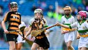 6 May 2025; Over 1000 U12 Camogie players, from across the country, were given the opportunity of a lifetime, when they got to compete on the hallowed turf at Croke Park. Allianz, a longstanding partner to the GAA and proud sponsor of The Camogie Association, welcomed under-12 teams across Ireland to Croke Park, for the Allianz Camán to Croker 2025 event. The event gives young girls the opportunity to represent their clubs and counties, in the day-long blitz – creating lots of fantastic memories and fun along the way. Allianz Camán to Croker is one of many initiatives supported by Allianz, as part of their #StopTheDrop campaign – a campaign designed to highlight and reduce the number of children dropping out of sport at the transition between primary and secondary school. Pictured at the Allianz Camán to Croker 2025 event is action between Rathnure St Anne's of Wexford and Liatroim Fontenoys GAC of Down. Photo by Ramsey Cardy/Sportsfile