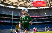 6 May 2025; Over 1000 U12 Camogie players, from across the country, were given the opportunity of a lifetime, when they got to compete on the hallowed turf at Croke Park. Allianz, a longstanding partner to the GAA and proud sponsor of The Camogie Association, welcomed under-12 teams across Ireland to Croke Park, for the Allianz Camán to Croker 2025 event. The event gives young girls the opportunity to represent their clubs and counties, in the day-long blitz – creating lots of fantastic memories and fun along the way. Allianz Camán to Croker is one of many initiatives supported by Allianz, as part of their #StopTheDrop campaign – a campaign designed to highlight and reduce the number of children dropping out of sport at the transition between primary and secondary school. Pictured at the Allianz Camán to Croker 2025 event is action between Craughwell Camogie Club of Galway and Tulsk Camogie Club of Roscommon. Photo by Ramsey Cardy/Sportsfile
