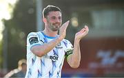 5 May 2025; Padraig Amond of Waterford after his side's victory in the SSE Airtricity Men's Premier Division match between Shelbourne and Waterford at Tolka Park in Dublin. Photo by Seb Daly/Sportsfile