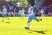 5 May 2025; Padraig Amond of Waterford during the SSE Airtricity Men's Premier Division match between Shelbourne and Waterford at Tolka Park in Dublin. Photo by Seb Daly/Sportsfile