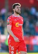 5 May 2025; Sam Bone of Shelbourne during the SSE Airtricity Men's Premier Division match between Shelbourne and Waterford at Tolka Park in Dublin. Photo by Seb Daly/Sportsfile