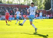 5 May 2025; Padraig Amond of Waterford during the SSE Airtricity Men's Premier Division match between Shelbourne and Waterford at Tolka Park in Dublin. Photo by Seb Daly/Sportsfile