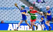 6 May 2025; Over 1000 U12 Camogie players, from across the country, were given the opportunity of a lifetime, when they got to compete on the hallowed turf at Croke Park. Allianz, a longstanding partner to the GAA and proud sponsor of The Camogie Association, welcomed under-12 teams across Ireland to Croke Park, for the Allianz Camán to Croker 2025 event. The event gives young girls the opportunity to represent their clubs and counties, in the day-long blitz – creating lots of fantastic memories and fun along the way. Allianz Camán to Croker is one of many initiatives supported by Allianz, as part of their #StopTheDrop campaign – a campaign designed to highlight and reduce the number of children dropping out of sport at the transition between primary and secondary school. Pictured at the Allianz Camán to Croker 2025 event is action between Patrickswell of Limerick and Rower Inistioge of Kilkenny. Photo by Ramsey Cardy/Sportsfile