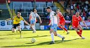 5 May 2025; Padraig Amond of Waterford during the SSE Airtricity Men's Premier Division match between Shelbourne and Waterford at Tolka Park in Dublin. Photo by Seb Daly/Sportsfile