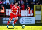 5 May 2025; Kameron Ledwidge of Shelbourne during the SSE Airtricity Men's Premier Division match between Shelbourne and Waterford at Tolka Park in Dublin. Photo by Seb Daly/Sportsfile