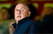 5 May 2025; Newly appointed Waterford head coach John Coleman during the SSE Airtricity Men's Premier Division match between Shelbourne and Waterford at Tolka Park in Dublin. Photo by Seb Daly/Sportsfile