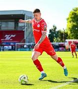 5 May 2025; Kameron Ledwidge of Shelbourne during the SSE Airtricity Men's Premier Division match between Shelbourne and Waterford at Tolka Park in Dublin. Photo by Seb Daly/Sportsfile