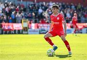 5 May 2025; James Norris of Shelbourne during the SSE Airtricity Men's Premier Division match between Shelbourne and Waterford at Tolka Park in Dublin. Photo by Seb Daly/Sportsfile