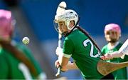 6 May 2025; Over 1000 U12 Camogie players, from across the country, were given the opportunity of a lifetime, when they got to compete on the hallowed turf at Croke Park. Allianz, a longstanding partner to the GAA and proud sponsor of The Camogie Association, welcomed under-12 teams across Ireland to Croke Park, for the Allianz Camán to Croker 2025 event. The event gives young girls the opportunity to represent their clubs and counties, in the day-long blitz – creating lots of fantastic memories and fun along the way. Allianz Camán to Croker is one of many initiatives supported by Allianz, as part of their #StopTheDrop campaign – a campaign designed to highlight and reduce the number of children dropping out of sport at the transition between primary and secondary school. Pictured at the Allianz Camán to Croker 2025 event is action between Sarsfields of Galway and St. Vincent’s Camogie Club of Cork. Photo by Ramsey Cardy/Sportsfile