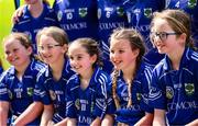 6 May 2025; Over 1000 U12 Camogie players, from across the country, were given the opportunity of a lifetime, when they got to compete on the hallowed turf at Croke Park. Allianz, a longstanding partner to the GAA and proud sponsor of The Camogie Association, welcomed under-12 teams across Ireland to Croke Park, for the Allianz Camán to Croker 2025 event. The event gives young girls the opportunity to represent their clubs and counties, in the day-long blitz – creating lots of fantastic memories and fun along the way. Allianz Camán to Croker is one of many initiatives supported by Allianz, as part of their #StopTheDrop campaign – a campaign designed to highlight and reduce the number of children dropping out of sport at the transition between primary and secondary school. Pictured at the Allianz Camán to Croker 2025 event is St.Ritas Fethard of Tipperary. Photo by Ramsey Cardy/Sportsfile