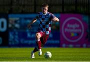 5 May 2025; George Cooper of Drogheda United during the SSE Airtricity Men's Premier Division match between Drogheda United and Cork City at Sullivan & Lambe Park in Drogheda, Louth. Photo by Tyler Miller/Sportsfile