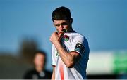 5 May 2025; Darragh Crowley of Cork City during the SSE Airtricity Men's Premier Division match between Drogheda United and Cork City at Sullivan & Lambe Park in Drogheda, Louth. Photo by Tyler Miller/Sportsfile