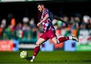 5 May 2025; Ryan Brennan of Drogheda United during the SSE Airtricity Men's Premier Division match between Drogheda United and Cork City at Sullivan & Lambe Park in Drogheda, Louth. Photo by Tyler Miller/Sportsfile