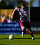 5 May 2025; Owen Lambe of Drogheda United during the SSE Airtricity Men's Premier Division match between Drogheda United and Cork City at Sullivan & Lambe Park in Drogheda, Louth. Photo by Tyler Miller/Sportsfile