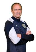6 May 2025; Manager Colin Healy during a Kerry FC squad portrait session at Mounthawk Park in Tralee, Kerry. Photo by Brendan Moran/Sportsfile