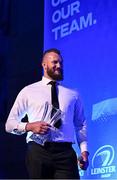 6 May 2025; Bank of Ireland Men’s Player’s Player of the Year RG Snyman is interviewed during the Leinster Rugby awards ball 2025 at O'Reilly Hall in UCD, Dublin. Photo by Brendan Moran/Sportsfile