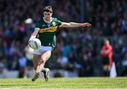 4 May 2025; Dylan Geaney of Kerry during the Munster GAA Football Senior Championship final match between Kerry and Clare at Fitzgerald Stadium in Killarney, Kerry. Photo by Piaras Ó Mídheach/Sportsfile