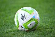 2 May 2025; A matchball before the SSE Airtricity Men's Premier Division match between Sligo Rovers and Drogheda United at The Showgrounds in Sligo. Photo by Piaras Ó Mídheach/Sportsfile