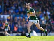 4 May 2025; Brian Ó Beaglaoich of Kerry during the Munster GAA Football Senior Championship final match between Kerry and Clare at Fitzgerald Stadium in Killarney, Kerry. Photo by Piaras Ó Mídheach/Sportsfile