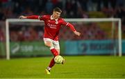 2 May 2025; Harvey Lintott of Sligo Rovers during the SSE Airtricity Men's Premier Division match between Sligo Rovers and Drogheda United at The Showgrounds in Sligo. Photo by Piaras Ó Mídheach/Sportsfile