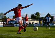 2 May 2025; Conor Reynolds of Sligo Rovers during the SSE Airtricity Men's Premier Division match between Sligo Rovers and Drogheda United at The Showgrounds in Sligo. Photo by Piaras Ó Mídheach/Sportsfile