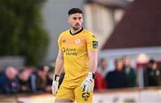 2 May 2025; Sligo Rovers goalkeeper Sam Sargeant during the SSE Airtricity Men's Premier Division match between Sligo Rovers and Drogheda United at The Showgrounds in Sligo. Photo by Piaras Ó Mídheach/Sportsfile
