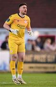 2 May 2025; Sligo Rovers goalkeeper Sam Sargeant during the SSE Airtricity Men's Premier Division match between Sligo Rovers and Drogheda United at The Showgrounds in Sligo. Photo by Piaras Ó Mídheach/Sportsfile