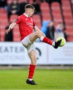 2 May 2025; Conor Reynolds of Sligo Rovers during the SSE Airtricity Men's Premier Division match between Sligo Rovers and Drogheda United at The Showgrounds in Sligo. Photo by Piaras Ó Mídheach/Sportsfile