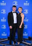 6 May 2025; Darragh O'Brien and Orla Hayes on arrival at the Leinster Rugby awards ball 2025 at O'Reilly Hall in UCD, Dublin. Photo by Brendan Moran/Sportsfile
