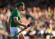 3 May 2025; Seán Finn of Limerick during the Munster GAA Hurling Senior Championship Round 3 match between Waterford and Limerick at Walsh Park in Waterford. Photo by Piaras Ó Mídheach/Sportsfile