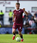 5 May 2025; Robert Slevin of Galway United during the SSE Airtricity Men's Premier Division match between Galway United and Bohemians at Eamonn Deacy Park in Galway. Photo by Brendan Moran/Sportsfile