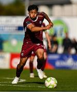 5 May 2025; Moses Dyer of Galway United during the SSE Airtricity Men's Premier Division match between Galway United and Bohemians at Eamonn Deacy Park in Galway. Photo by Brendan Moran/Sportsfile