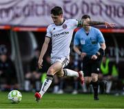 5 May 2025; Dawson Devoy of Bohemians during the SSE Airtricity Men's Premier Division match between Galway United and Bohemians at Eamonn Deacy Park in Galway. Photo by Brendan Moran/Sportsfile