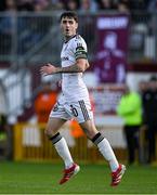 5 May 2025; Dawson Devoy of Bohemians during the SSE Airtricity Men's Premier Division match between Galway United and Bohemians at Eamonn Deacy Park in Galway. Photo by Brendan Moran/Sportsfile