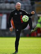 5 May 2025; Bohemians assistant manager Stephen O'Donnell before the SSE Airtricity Men's Premier Division match between Galway United and Bohemians at Eamonn Deacy Park in Galway. Photo by Brendan Moran/Sportsfile