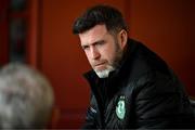 8 May 2025; Manager Stephen Bradley during a Shamrock Rovers media conference at Roadstone Group Sports Club in Dublin. Photo by Stephen McCarthy/Sportsfile
