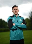 8 May 2025; Aaron Greene poses for a portrait during a Shamrock Rovers media conference at Roadstone Group Sports Club in Dublin. Photo by Stephen McCarthy/Sportsfile