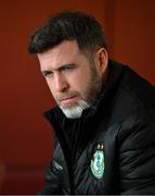 8 May 2025; Manager Stephen Bradley during a Shamrock Rovers media conference at Roadstone Group Sports Club in Dublin. Photo by Stephen McCarthy/Sportsfile