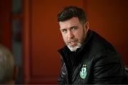 8 May 2025; Manager Stephen Bradley during a Shamrock Rovers media conference at Roadstone Group Sports Club in Dublin. Photo by Stephen McCarthy/Sportsfile