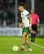 2 May 2025; Matthew Kiernan of Cork City during the SSE Airtricity Men's Premier Division match between Cork City and Shamrock Rovers at Turner's Cross in Cork. Photo by Brendan Moran/Sportsfile