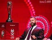 8 May 2025; British & Irish Lions Head Coach Andy Farrell during the British & Irish Lions Squad and Captain announcement for the 2025 Tour of Australia at Indigo at The O2 in London, England. Photo by Ben McShane/Sportsfile