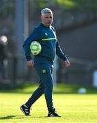 2 May 2025; Cork City academy coach Greg Yelverton before the SSE Airtricity Men's Premier Division match between Cork City and Shamrock Rovers at Turner's Cross in Cork. Photo by Brendan Moran/Sportsfile