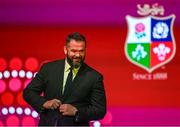 8 May 2025; British & Irish Lions Head Coach Andy Farrell during the British & Irish Lions Squad and Captain announcement for the 2025 Tour of Australia at Indigo at The O2 in London, England. Photo by Ben McShane/Sportsfile
