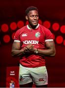 8 May 2025; British & Irish Lions captain Maro Itoje during the British & Irish Lions Squad and Captain announcement for the 2025 Tour of Australia at Indigo at The O2 in London, England. Photo by Ben McShane/Sportsfile