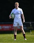 9 May 2025; Conor McKee of Ulster A during the Interprovincial &quot;A&quot; Rugby match between Leinster A and Ulster A at Castle Avenue in Dublin. Photo by Piaras Ó Mídheach/Sportsfile