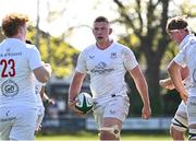 9 May 2025; Harry Sheridan of Ulster A during the Interprovincial &quot;A&quot; Rugby match between Leinster A and Ulster A at Castle Avenue in Dublin. Photo by Piaras Ó Mídheach/Sportsfile