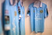 9 May 2025; A general view inside the St Patrick's Athletic dressing room before the SSE Airtricity Men's Premier Division match between Shelbourne and St Patrick's Athletic at Tolka Park in Dublin. Photo by Stephen McCarthy/Sportsfile